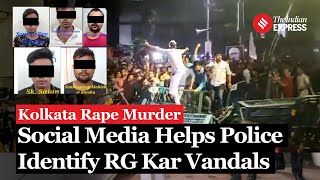 Kolkata Rape Murder Social Media Users Help Police Identify RG Kar Vandals [upl. by Butte]