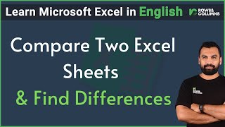 How to Compare Two Excel Sheets and Find Differences [upl. by Vigen684]