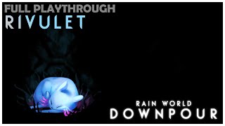 Rain World Rivulet  Full Playthrough NO COMMENTARY  EN [upl. by Noell]