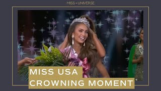 Miss USA 2022 Crowning Moment  Miss Universe [upl. by Orelle633]