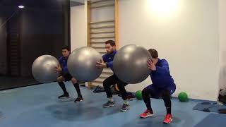 RS GIMNÁSTICA TORRELAVEGA  Entrenamiento de porteros en gimnasio [upl. by Domingo546]