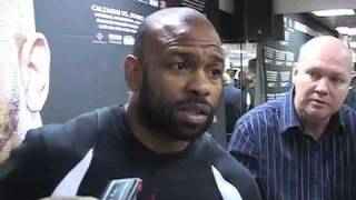 Roy Jones Jr talks about Calzaghe amp Undercard [upl. by Ardnic803]