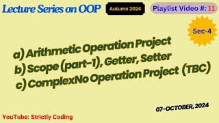 2024 10 07 Sec 4 Scope ArithMetic amp ComplexNo Operations [upl. by Eadrahs]