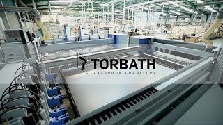 VÍDEO INDUSTRIAL  FABRICA DE MUEBLES DE BAÑO  TORBATH [upl. by Ecnar]