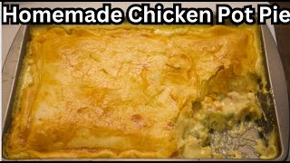 Homemade Chicken Pot Pie Recipe [upl. by Notreb517]