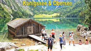 Königssee amp Obersee  Berchtesgaden National Park  Germany [upl. by Aenil]