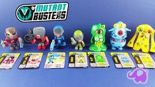 MUTANT BUSTERS PERSONAJES CHARACTERS [upl. by Isacco946]