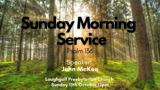 Loughgall Presbyterian Church Service 13th October 2024 [upl. by Nnayar]