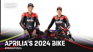 Aprilia Racing  2024 MotoGP Teams Presentations Live Show [upl. by Colwen]