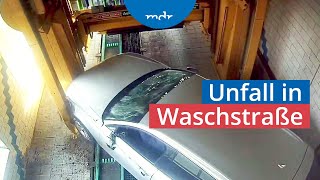 Sangerhausen Rätselhafter Unfall in Waschanlage  MDR um 4  MDR [upl. by Knowles]