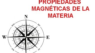 RESONCIA MAGNÉTICA NUCLEAR 2Propiedades magnéticas de la materiawmv [upl. by Marcus]