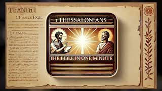 The Bible in One Minute 1 Thessalonians [upl. by Maltz]