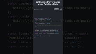 Optimizing Performance when Fetching Data in React coding programming frontend react [upl. by Devon]