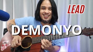 Demonyo lead guitar tutorial x C major scale [upl. by Annaehs519]