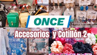 ACCESORIOS Bijou COTILLON 2  Repostería 🥳👛👜🎂🥳 ONCE [upl. by Kermie]