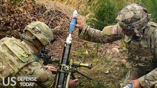 US Army Tests 60 mm Mortar with M224A1 Mortar System [upl. by Enaira]