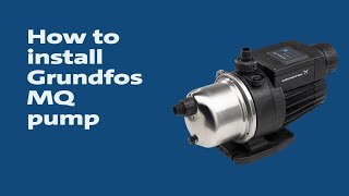 How to dismantle and assemble Grundfos MQ pump [upl. by Burdett152]