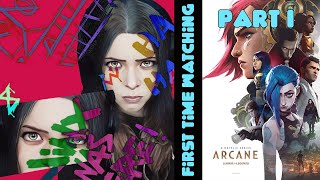 Arcane Season 1  Part 1  Canadian First Time Watching  Movie Reaction  TV Review  TV Commentary [upl. by Darline912]