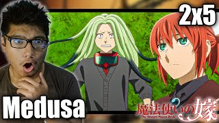 ZOE ES UNA MEDUSA 😮  Mahoutsukai No Yome T2 Cap 5 REACCIÓN [upl. by Atsejam]