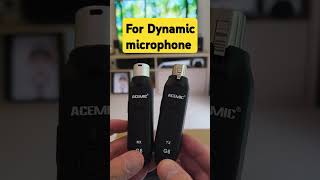 Wireless System G6 Acemic for Dynamic microphone [upl. by Saihttam493]