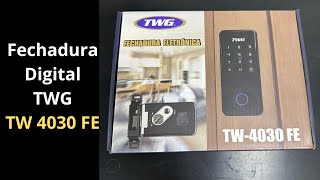 Fechadura eletrônica TWG TW 4030 FE [upl. by Anaujit]