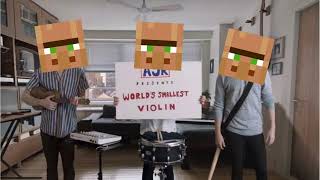 The Worlds Smallest Violin Villager Ai cover [upl. by Ailana]