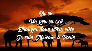 Africain à Paris  Tiken Jah Fakoly  lyrics [upl. by Nnylyam]