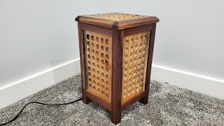 Shoji Japanese Inspired Lamp Build [upl. by Niarbo539]