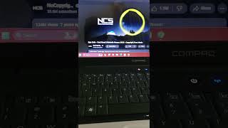 Playing music on YouTube on a Compaq Presario CQ61 running Windows 11 [upl. by Elurd]