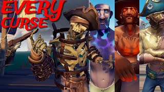 How To Get EVERY SEA OF THIEVES CURSE amp SHOWCASE Updated [upl. by Courtund]