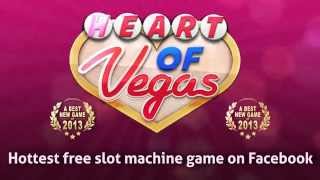 Heart Of Vegas  Free Online Slots [upl. by Maxine594]