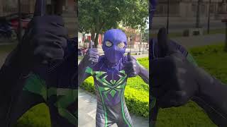 Spiderman Runs Away from Mysterious Masked Man [upl. by Notnelc]