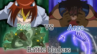 Argo VS Reiji Battle Bladers 32 [upl. by Arita]