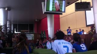 Italy V England SemiFinal  Wegz Sportsbar [upl. by Ahtnammas]