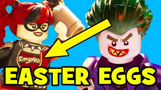 The Lego Batman Movie EASTER EGGS amp Things You Missed [upl. by Nylirret962]