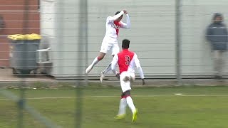 15 Years Old Kylian Mbappé for AS Monaco U19 201415 [upl. by Annahpos]