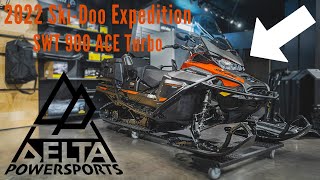 2022 SkiDoo Expedition SWT 900 ACE Turbo Full Walk Around [upl. by Mashe]