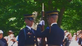 See what its like to guard the Tomb of the Unknowns [upl. by Kaczer]