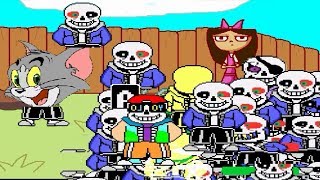 Glitch Sans vs MUGEN Characters  FUNNY GAMING [upl. by Warder849]