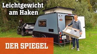 Wir drehen eine Runde Kip Shelter Leichtgewicht am Haken  DER SPIEGEL [upl. by Aydiv136]