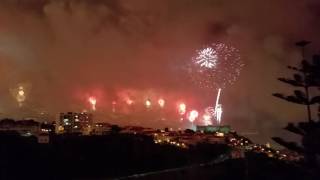 Madeira New Year 2017 fireworks [upl. by Naneek]