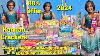 kannan crackers unboxing 2024  Kannan crackers 2024 price list  Sivakasi crackers price list 2024 [upl. by Adiasteb]