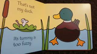 Usborne touchyfeely books Thats not my duck [upl. by Bette-Ann]