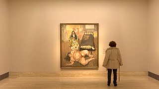 Museo Thyssen reúne 55 obras de Lucian Freud [upl. by Aicilegna]