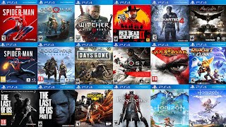 Top 30 Best PS4 Games of All Time  Best Playstation 4 Games [upl. by Haldas]