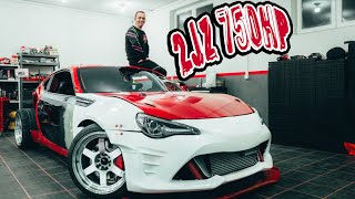 Predstavljanje drift auta Toyota GT86 2jz  VLOG 001 [upl. by Brigg441]