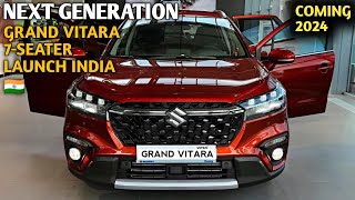 Maruti Suzuki Grand Vitara 7 Seater Car Launch In India 2024  All Details [upl. by Briano]