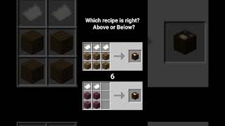 How to craft a Cartography Table in Minecraft Quiz minecraftquiz [upl. by Ahron433]