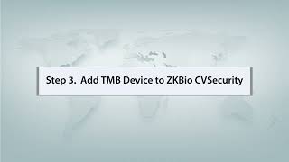 ZKBio CVSecurity TutoriaHow to Add TBM Ticket Dispenser Series to ZKBio CVSecurity [upl. by Walli]