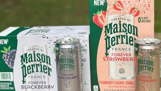 Maison Perrier Sparkling Water in Blackberry or Strawberry sparklingwater [upl. by Yntruoc167]